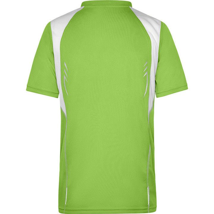 Maillot_running_Homme_vert_citron_blanc_Dos_JN397.jpg