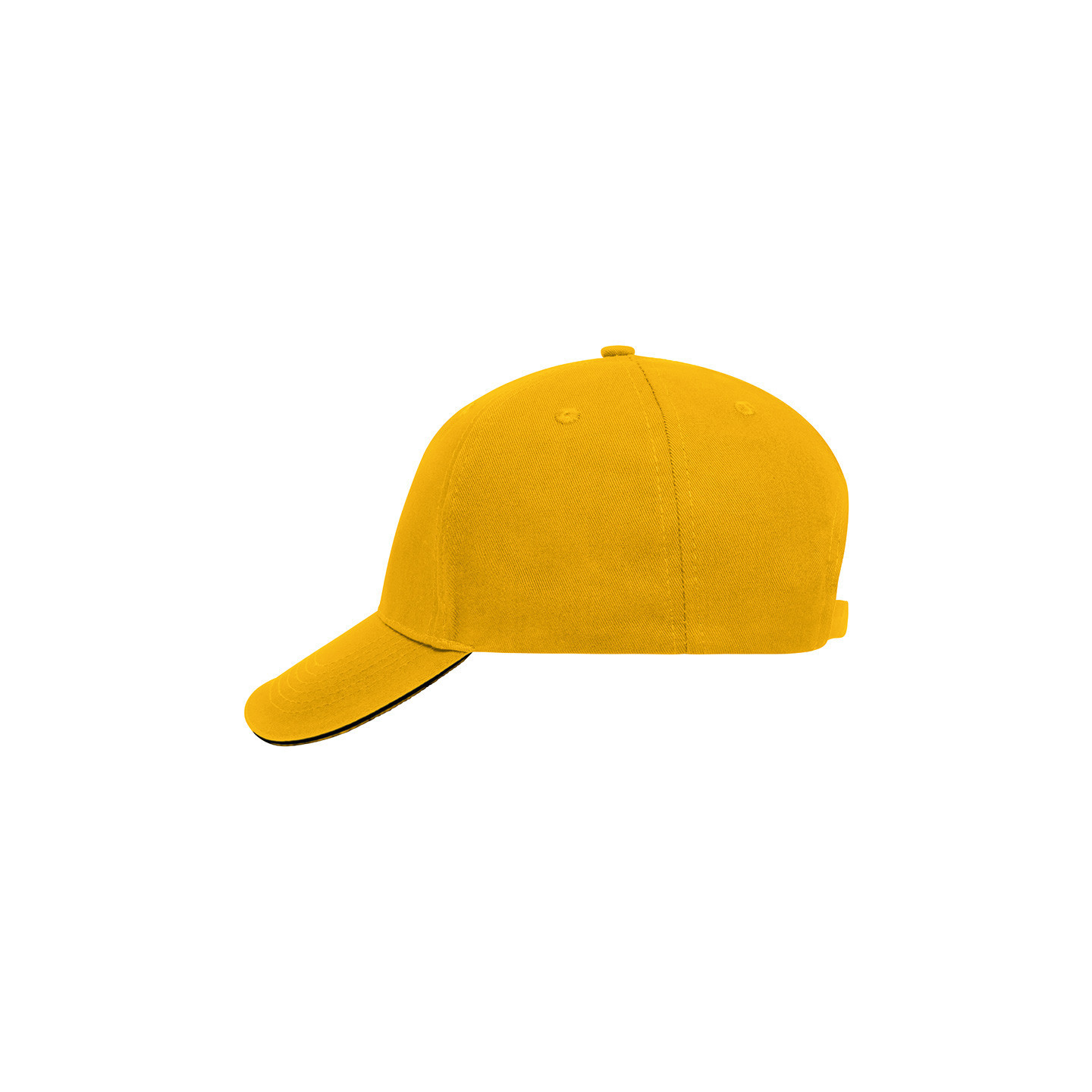 Casquette_Sandwich_jaune_d_or_marine_Gauche_MB6526.jpg