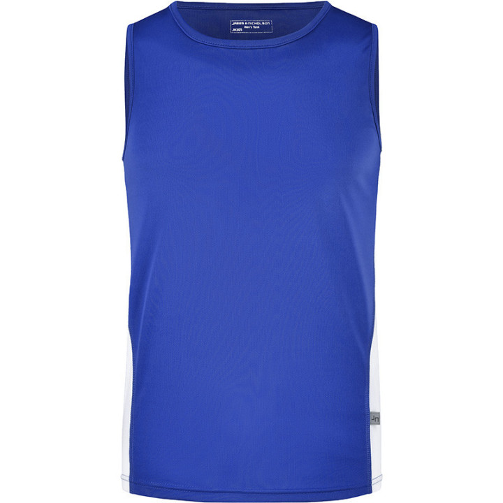 Maillot_running_Homme_royal_blanc_Devant_JN305.jpg