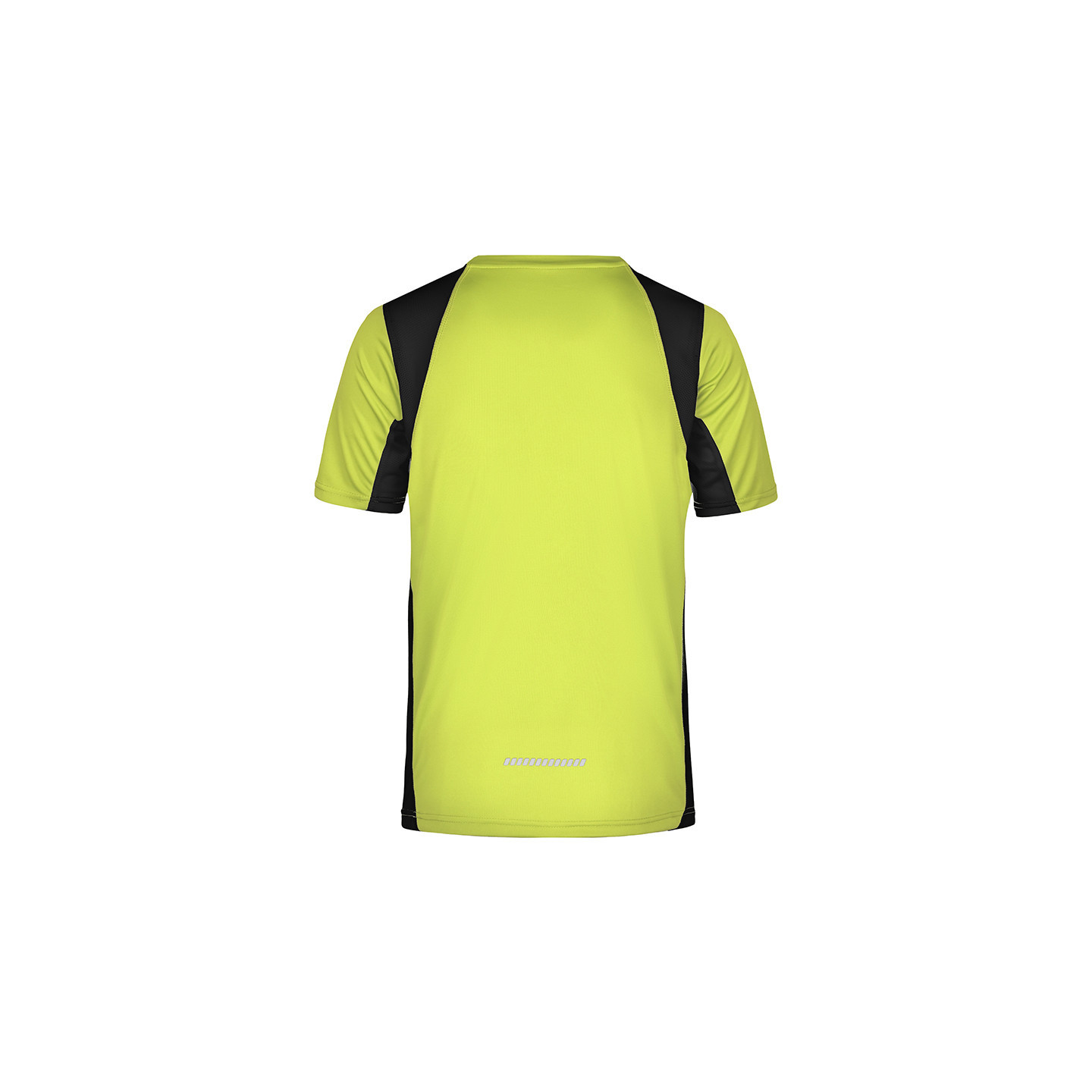 Maillot_running_Homme_jaune_fluo_noir_Dos_JN306CFL.jpg