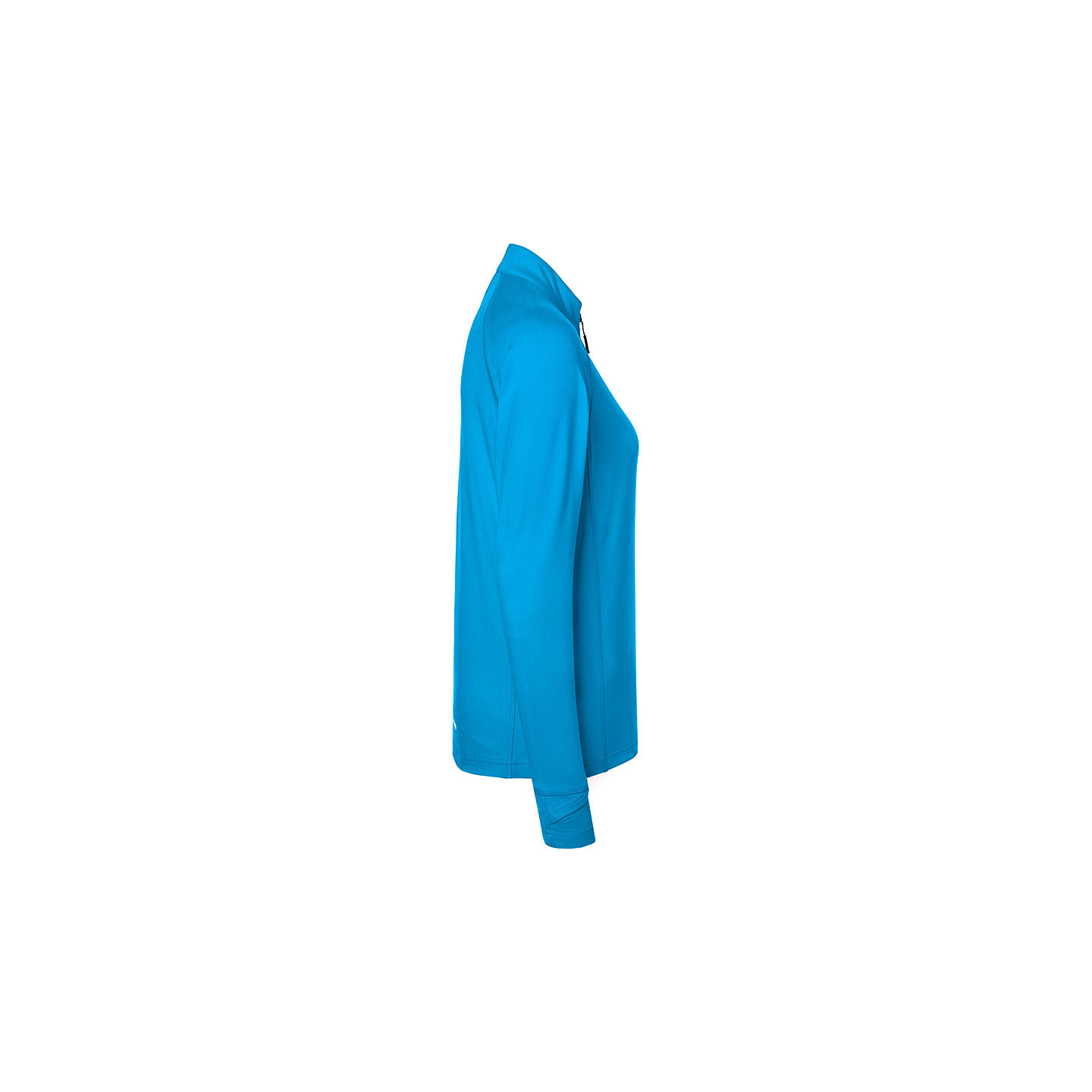 T-shirt_sport_demi-zip_Femme_bleu_vif_Droite_JN787.jpg