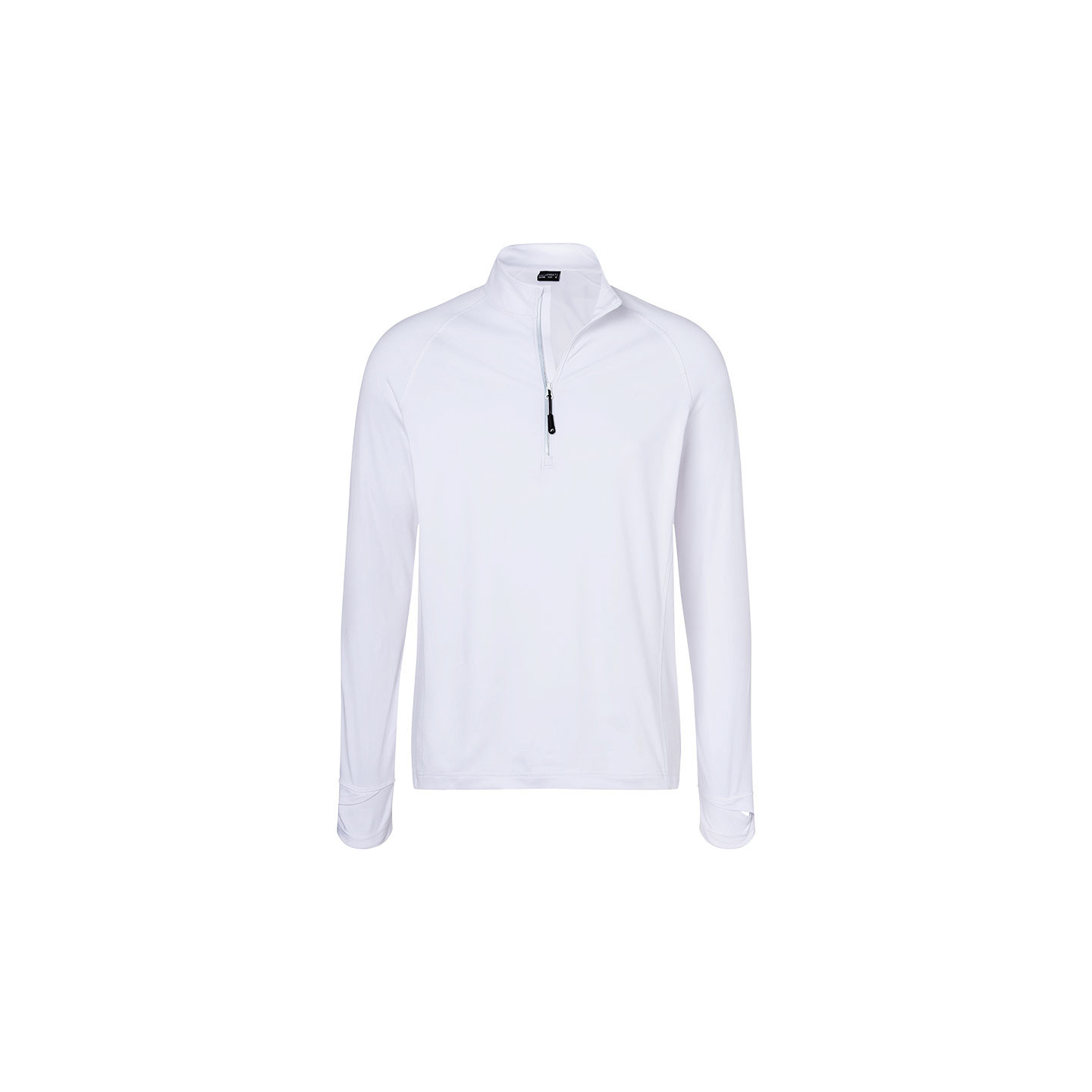 T-shirt_sport_demi-zip_Homme_blanc_Devant_JN788.jpg